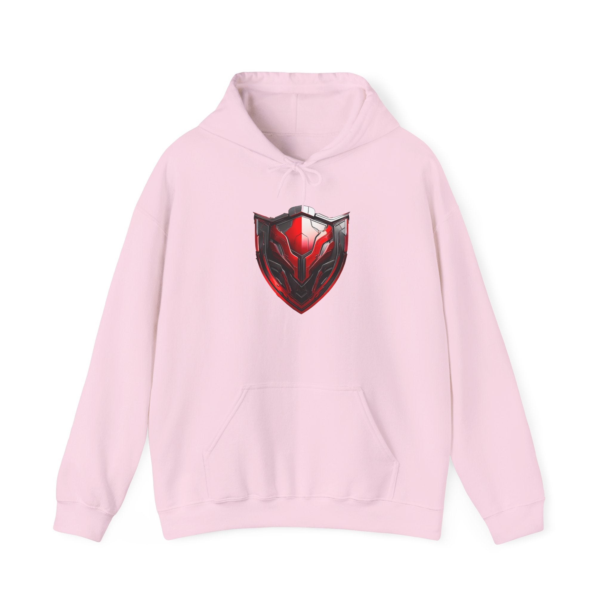 Crimson Sentinel Hoodie
