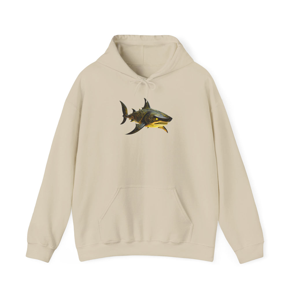 Golden Apex Shark Hoodie