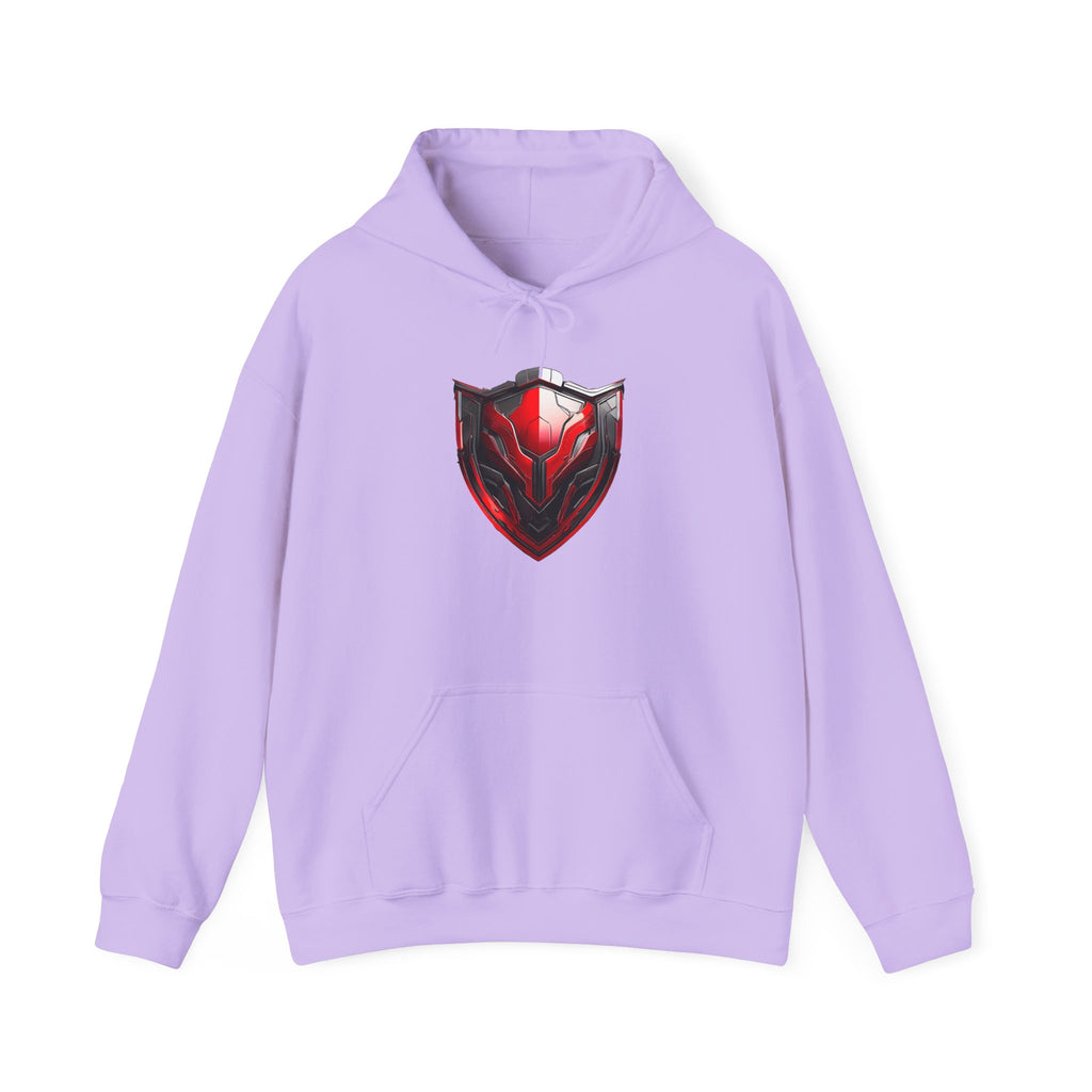 Crimson Sentinel Hoodie