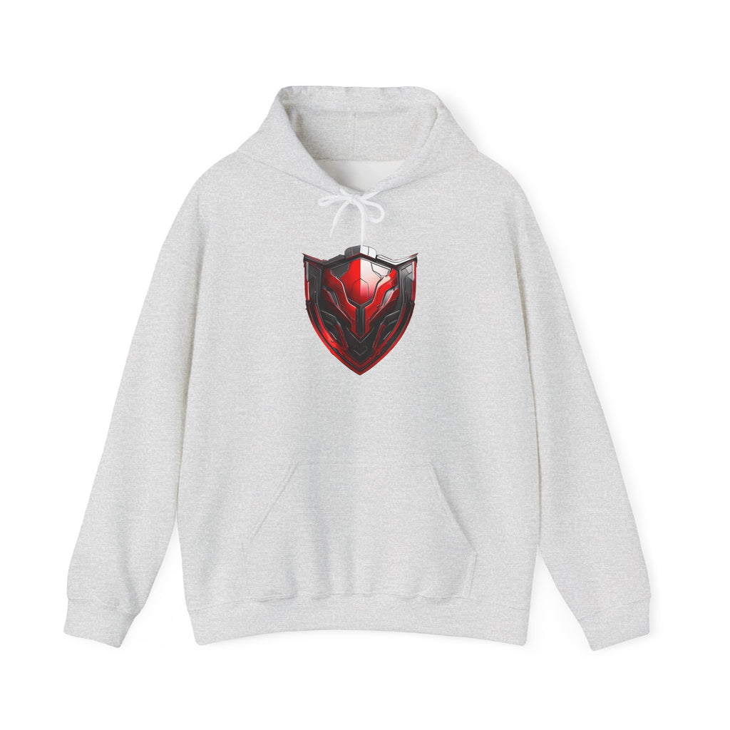 Crimson Sentinel Hoodie