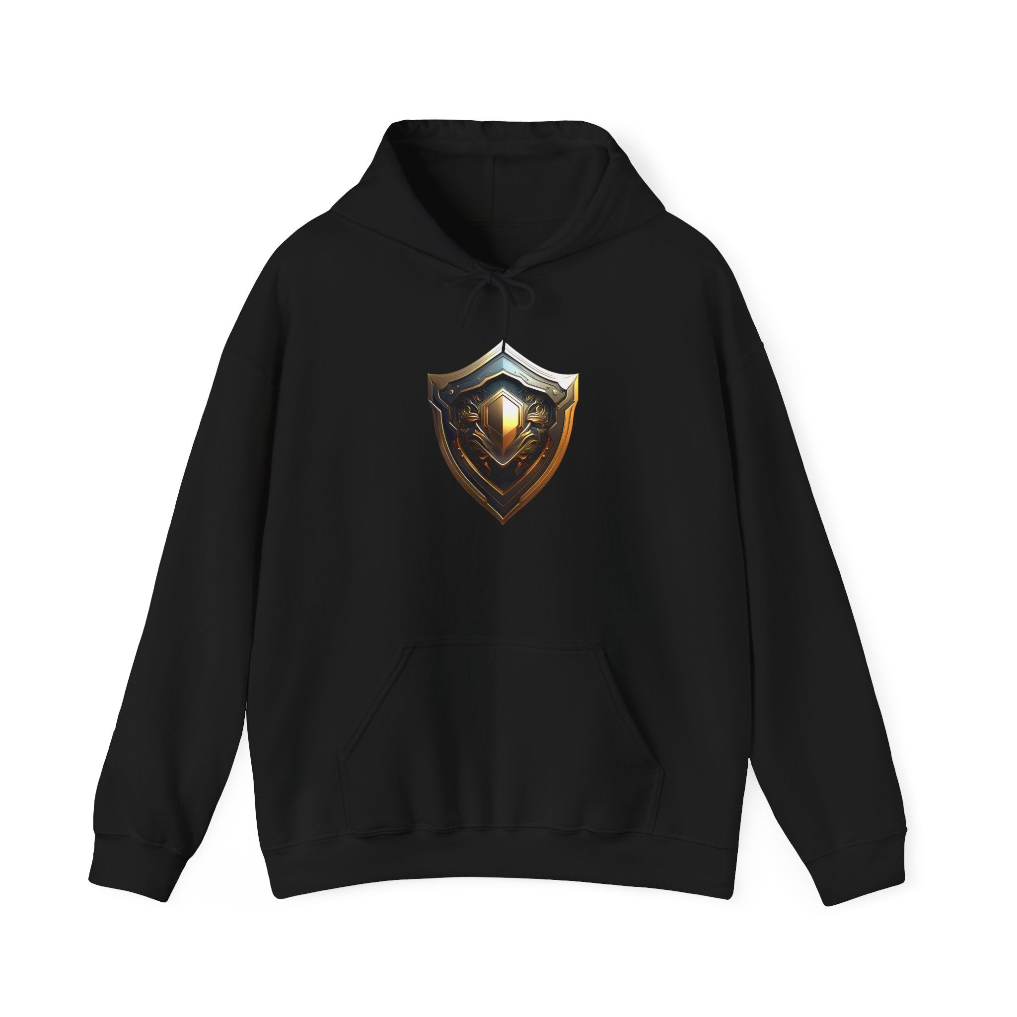 Golden Valor Shield Hoodie