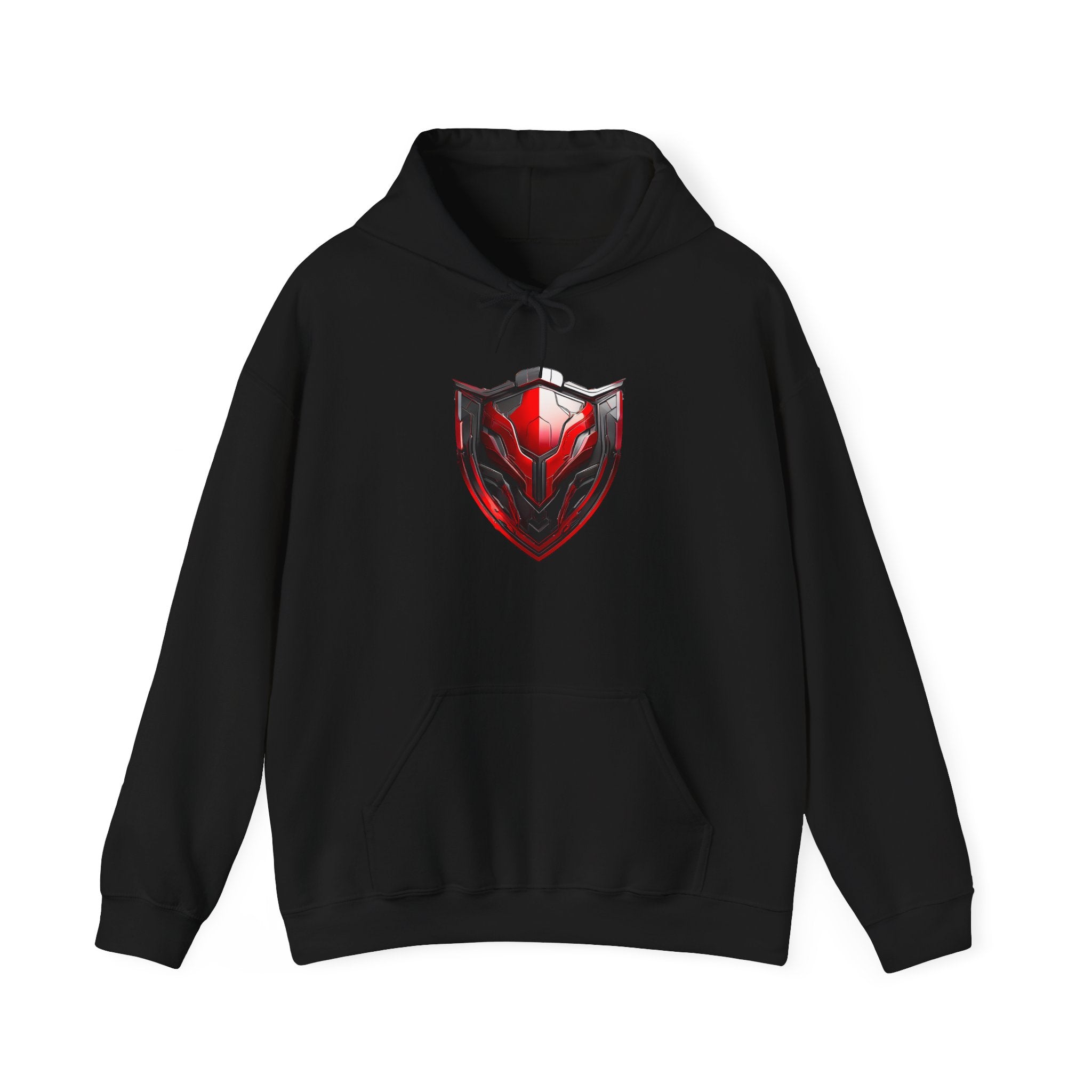 Crimson Sentinel Hoodie