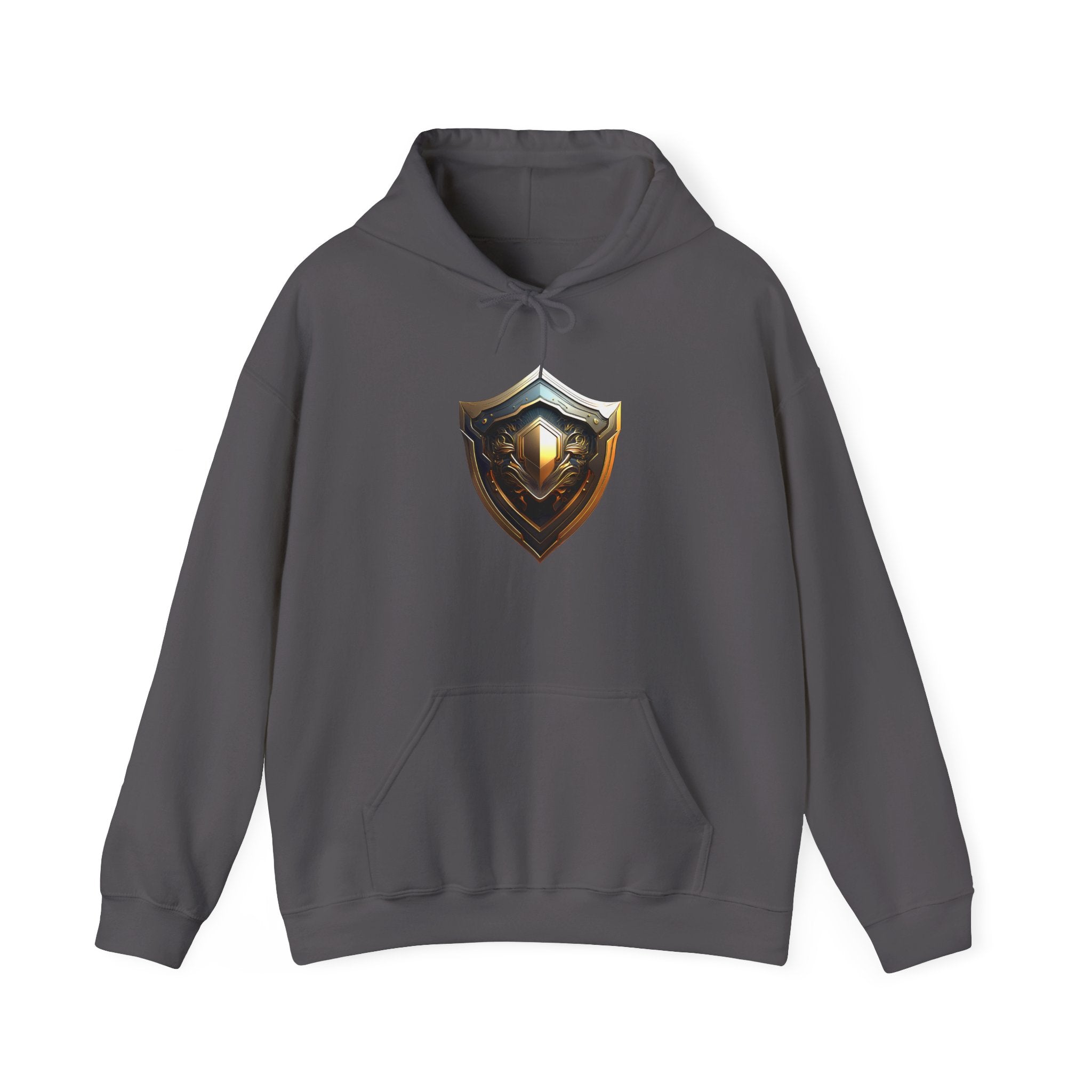 Golden Valor Shield Hoodie