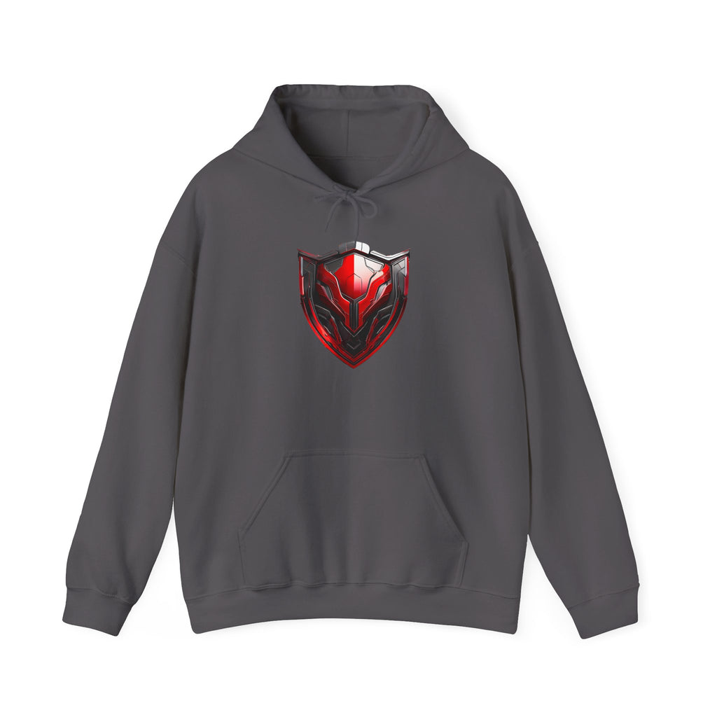 Crimson Sentinel Hoodie