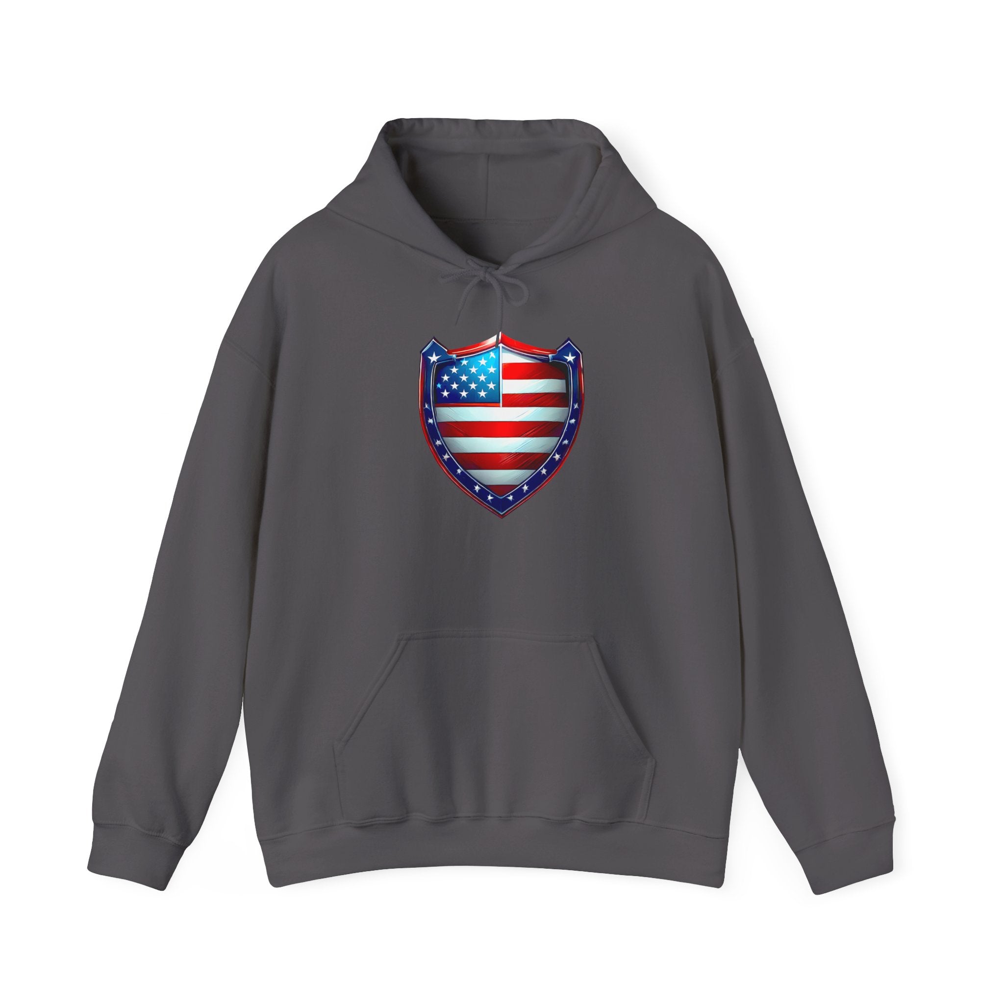 Freedom Shield – Stars & Stripes Hoodie