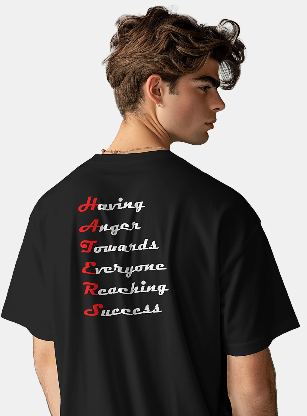 H.A.T.E.R.S. Tee- White text