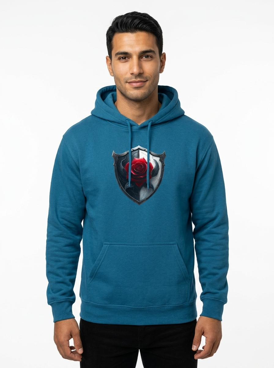 Iron Rose Shield Hoodie