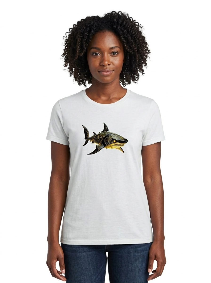 Golden Apex Shark Tee
