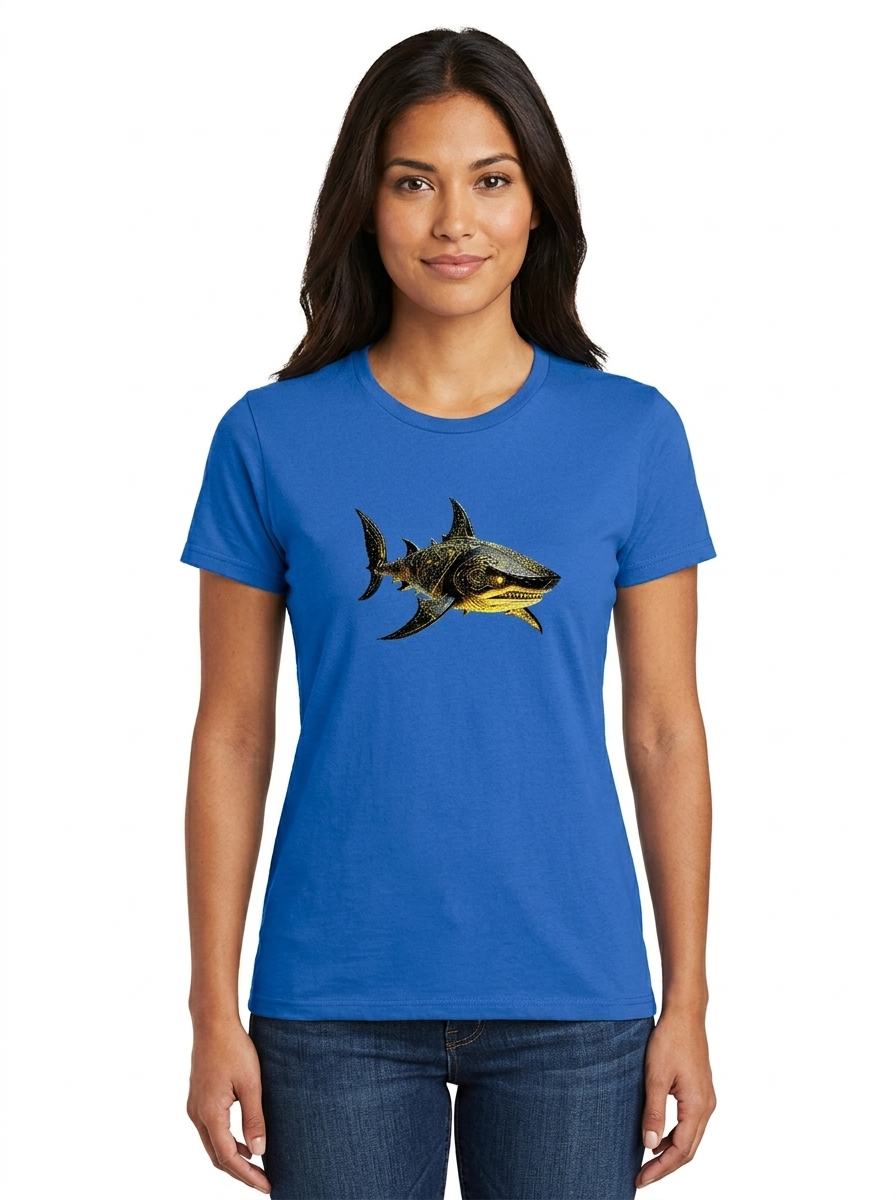Golden Apex Shark Tee
