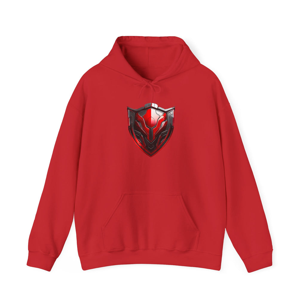 Crimson Sentinel Hoodie