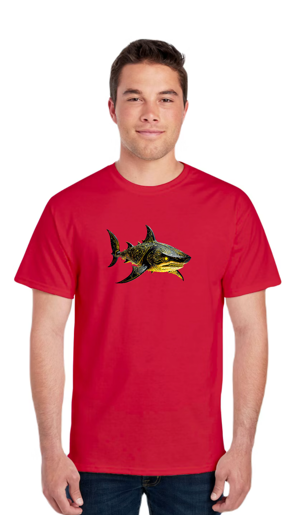 Golden Apex Shark Tee