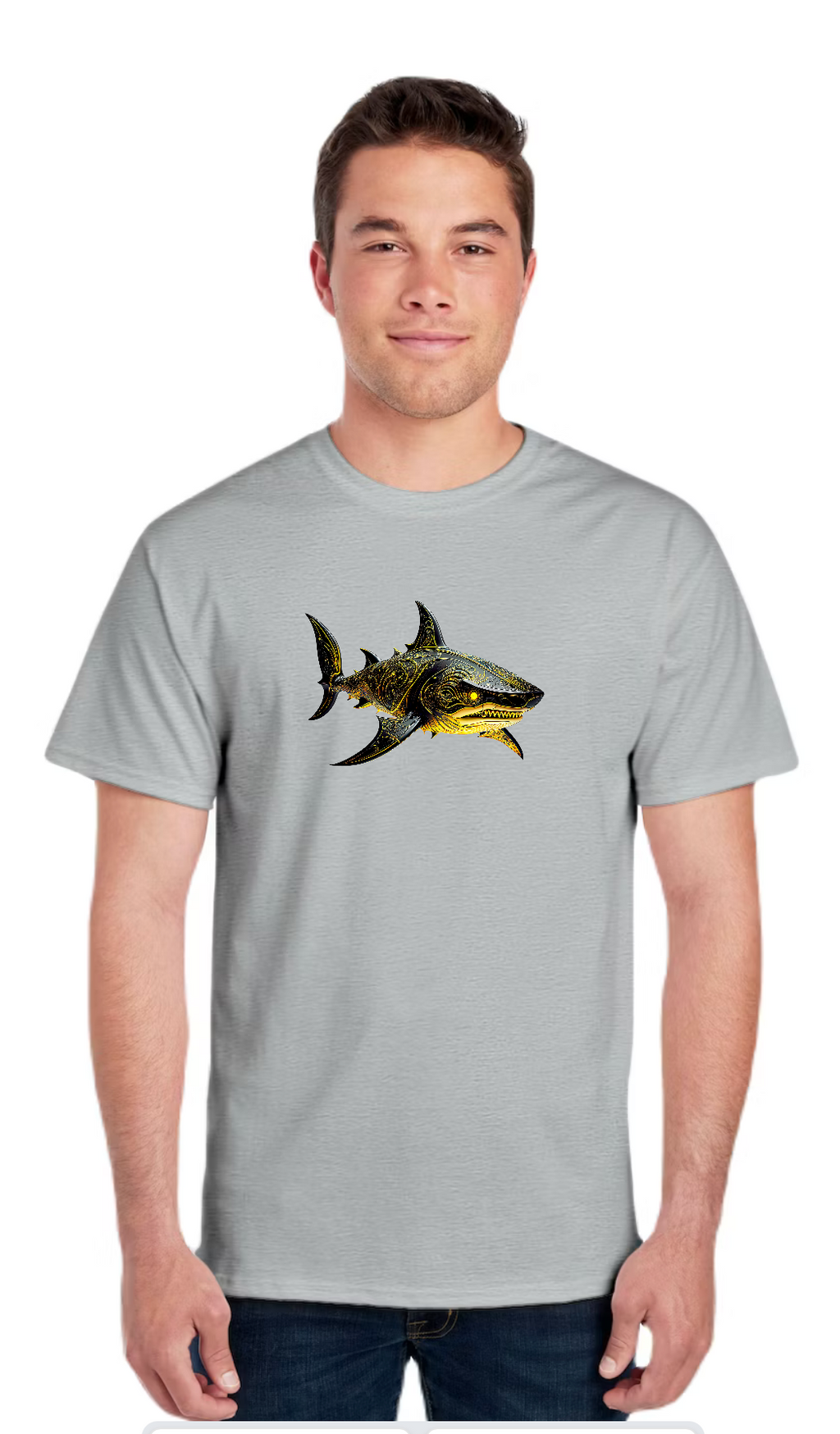 Golden Apex Shark Tee
