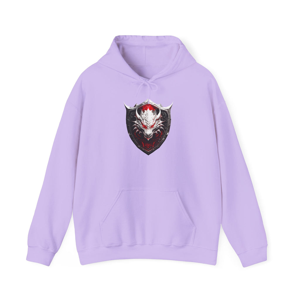 Crimson Wyrm Shield Hoodie